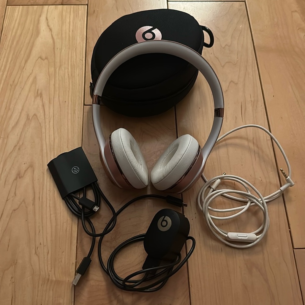 Beats Rose Gold Wireless Headphones